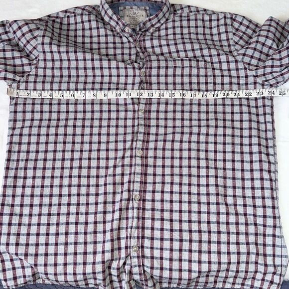 Brunswick l Check Cotton Classic Fit Shirt Mens Size XXL - Picture 9 of 11